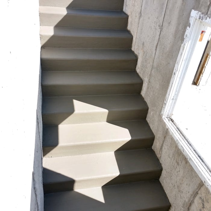 Walkout stairway