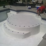swimming pool re-plaster