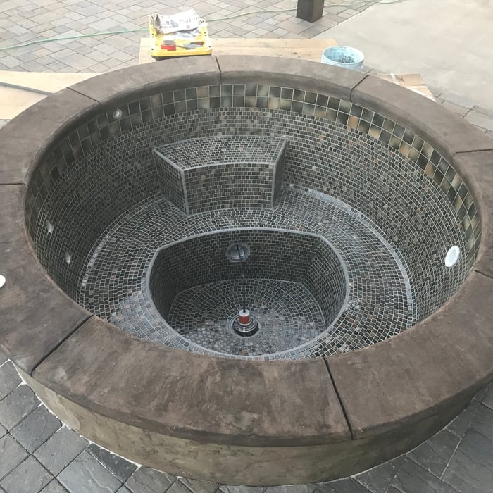 All tile spa