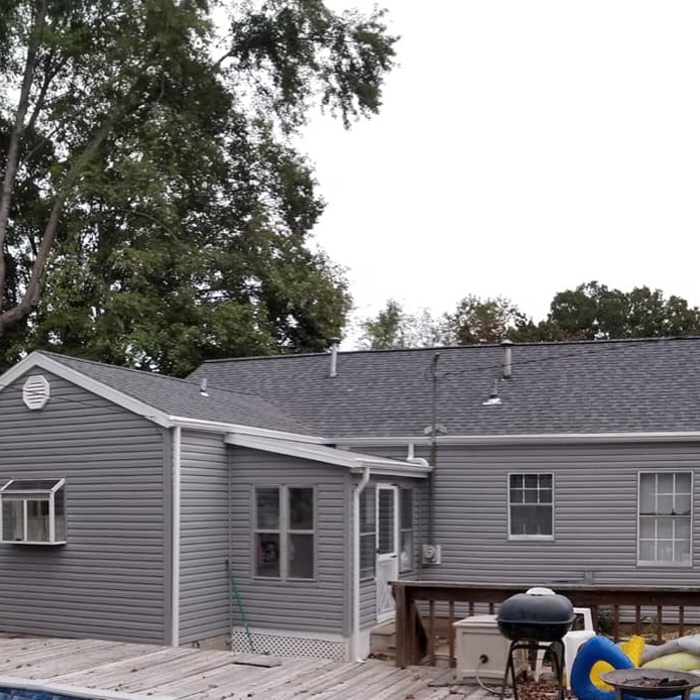 New Shingles and Siding