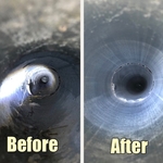 Before and After Cleaning.