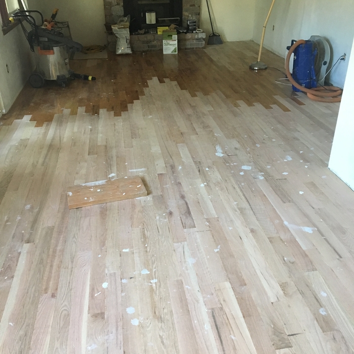 Tile Removal & lace in
