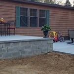 Backyard Double Patio