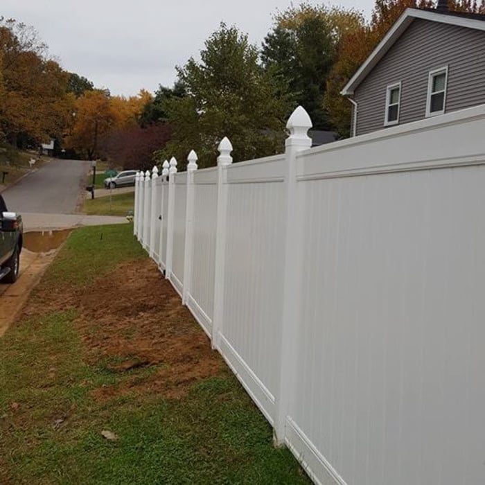 Vinyl Privacy Fence
