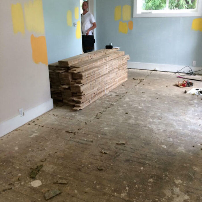 Urban flooring change