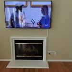 TV Over Fireplace