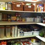 Pantry after