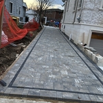 Paver driveway
