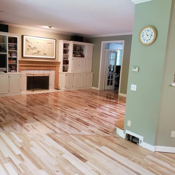 Finished main floor