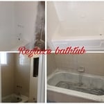 tub and surroundings