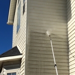 18ft extension pole going to town
