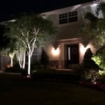 Deflecting light onto home