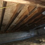 Installing Insulation and Poly in a crawlspace