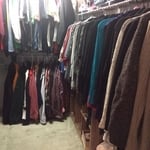 Closet organizing