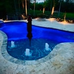 LED Bubblers/Tanning Shelf