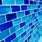 Raised Wall Glass Tile