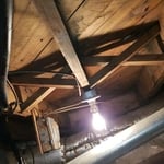 Crawl Space After Mold Remediation see before pic.