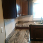 Newly designed tiny kitchen