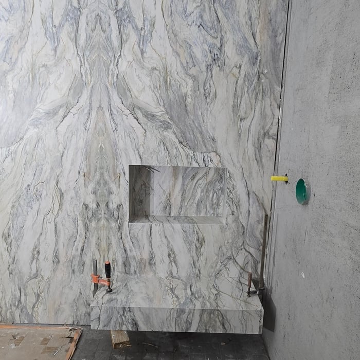 PORCELAIN SHOWER WALLS