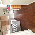 After cleaning wood floors