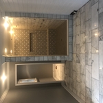 Tile shower