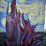 Starry night second wall
