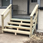 Deck stairs