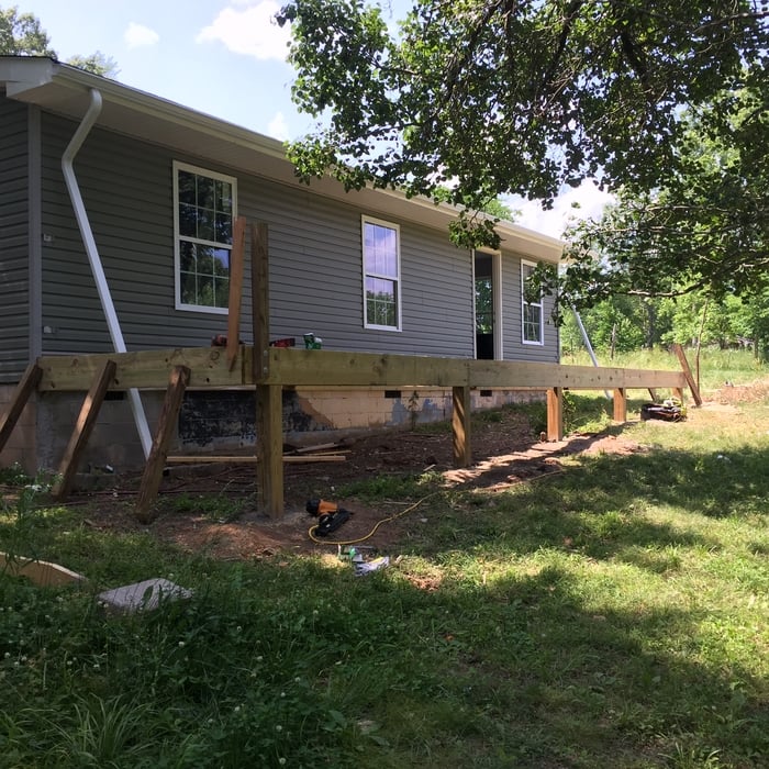 Deck build 1