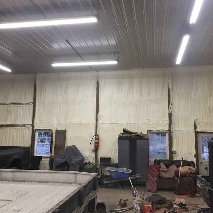 Pole barn walls