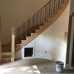 Curved stairs