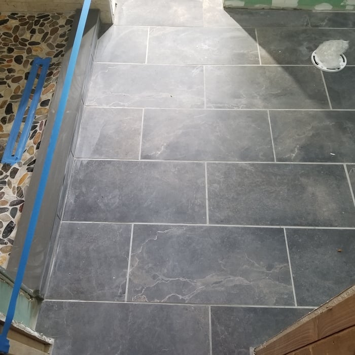 Tile work