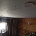 New drywall install