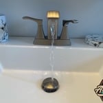 Bathroom Sink Fixture Install