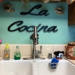 Kitchen faucet fixture repair