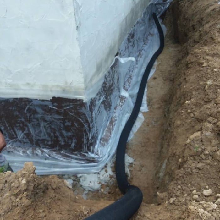 Exterior waterproofing