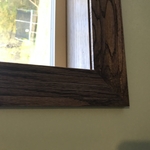 Window casing miter joints