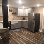 Basement Kitchen Remodel