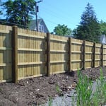 Wood Fence Install