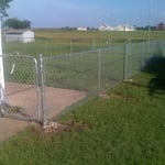 Chain link Install