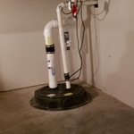 crawl space sump cap