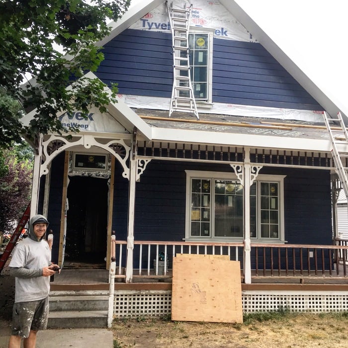 New Cedar Ship Lap Siding