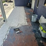 Porcelain Tile Porch