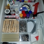 Crafting tools organized