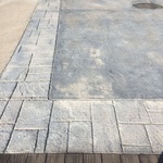 Custom designed driveway