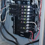 Service panel install