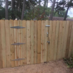 Gorgeous Posted Fence!
