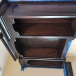 Staining cabinets