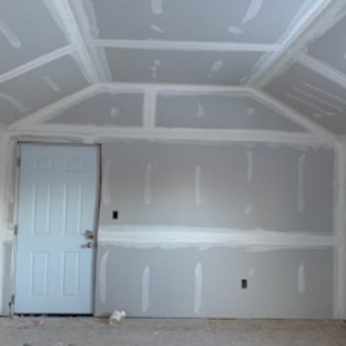 Drywall for addition