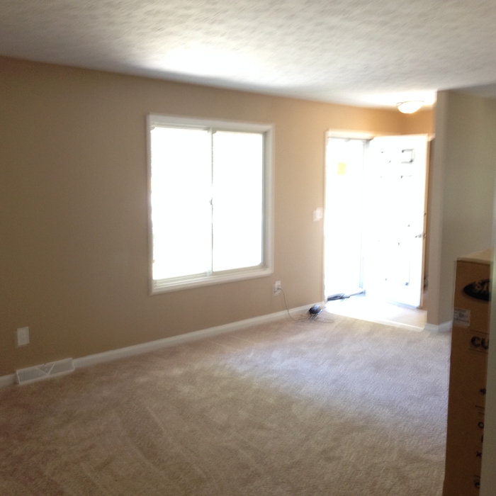 living room finish