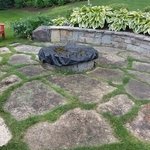 stone patio
